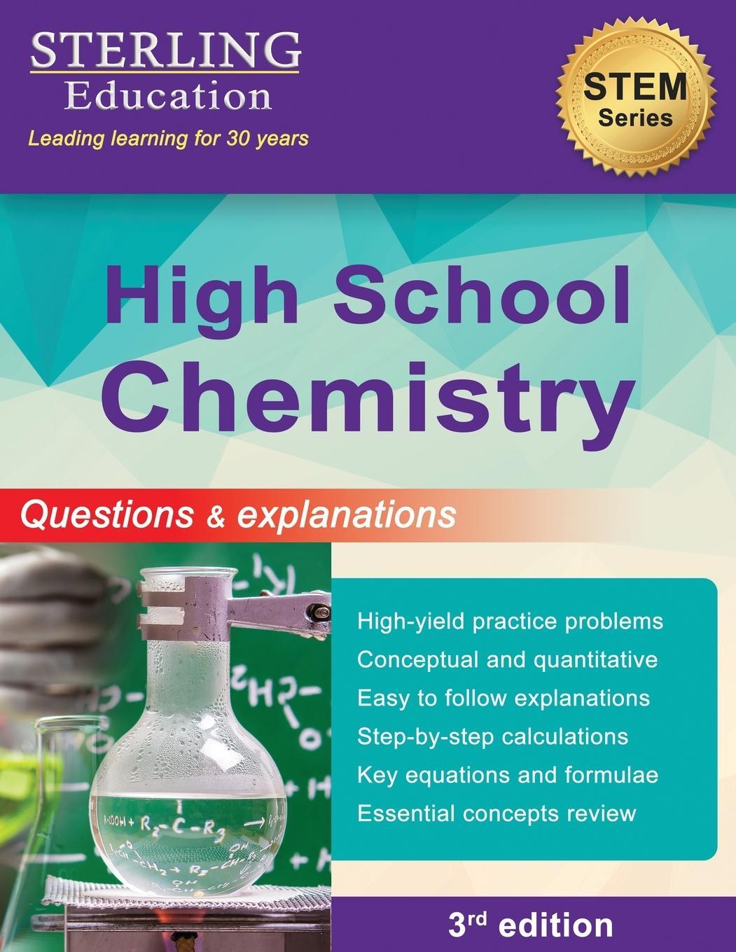 Cover: 9798885570978 | High School Chemistry | Sterling Education | Taschenbuch | Paperback