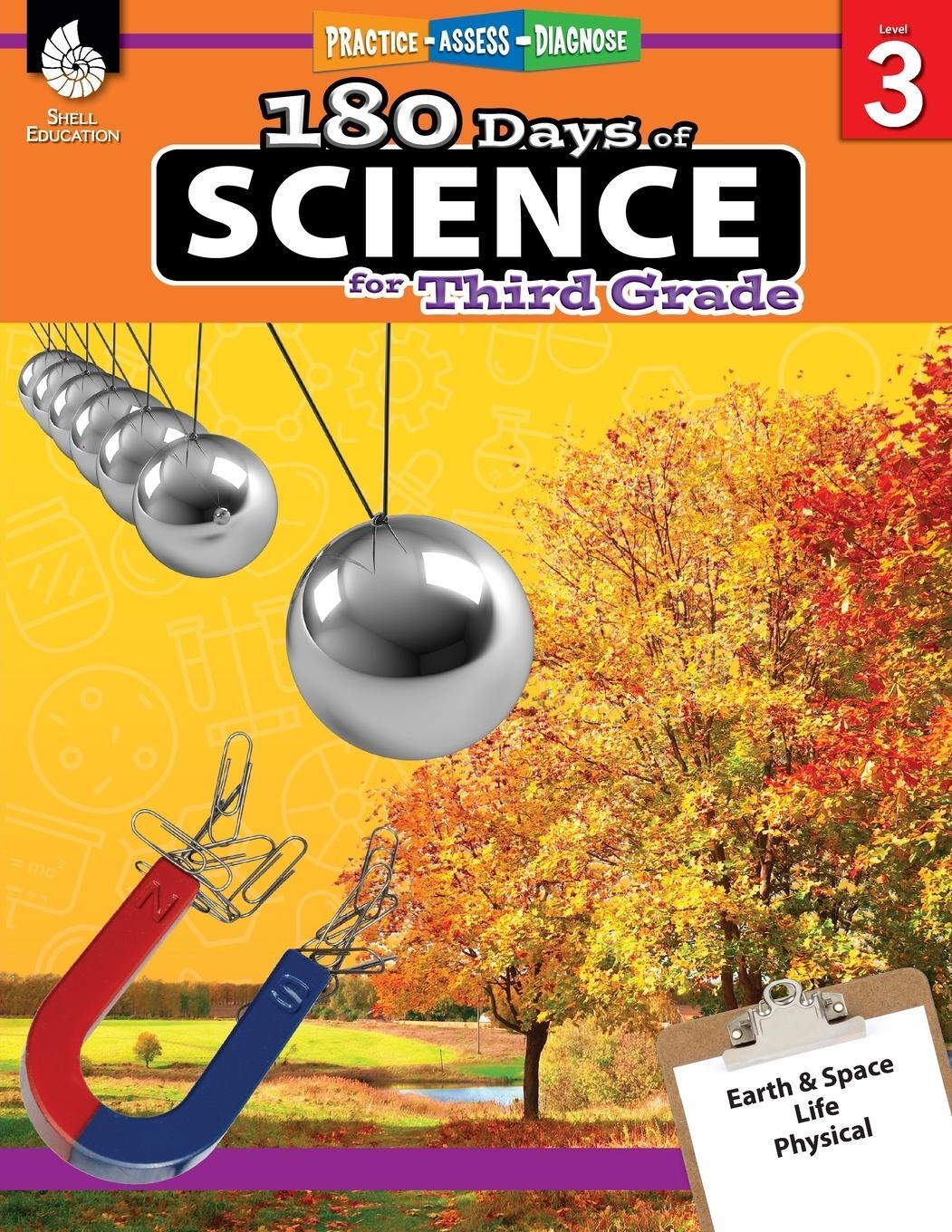 Cover: 9781425814090 | 180 Days of Science for Third Grade | Practice, Assess, Diagnose