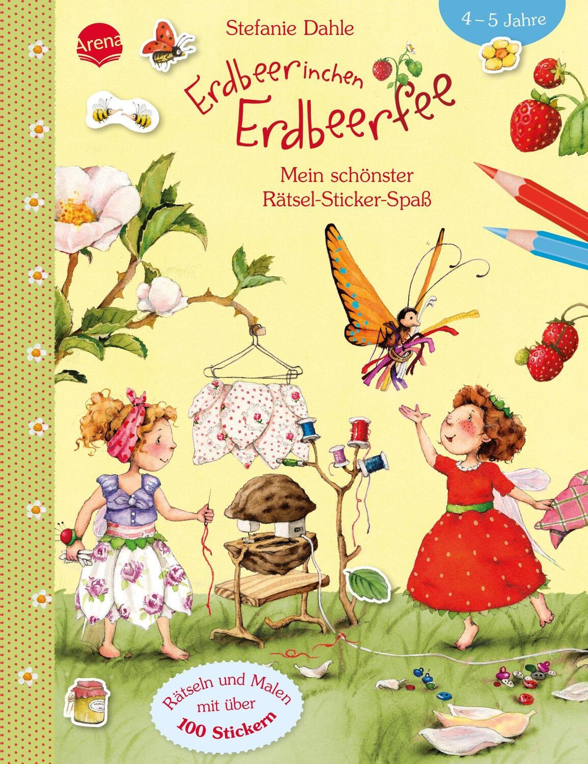 Cover: 9783401712499 | Erdbeerinchen Erdbeerfee. Mein schönster Rätsel-Sticker-Spaß | Dahle
