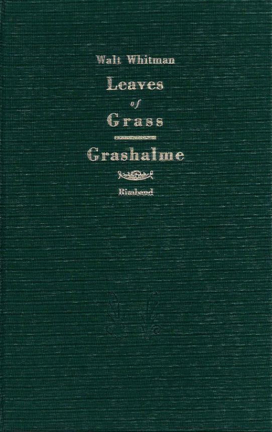Cover: 9783890867106 | Leaves of Grass. Grashalme | Walt Whitman | Buch | Leinen | Deutsch