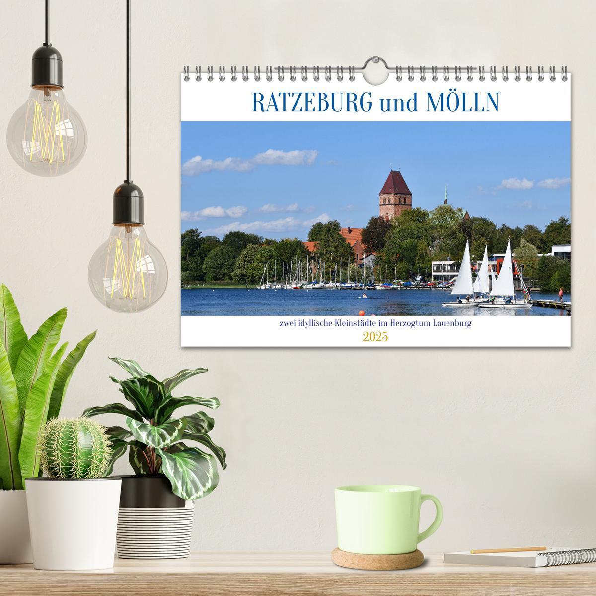 Bild: 9783457218365 | RATZEBURG und MÖLLN (Wandkalender 2025 DIN A4 quer), CALVENDO...