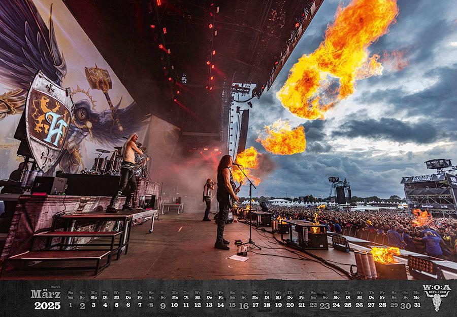 Bild: 9783966648400 | Wacken Kalender 2025 | Kalender | 14 S. | Deutsch | 2025