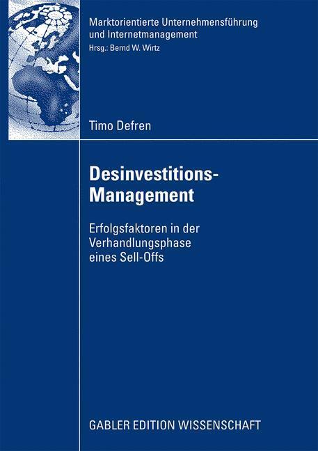 Cover: 9783834912886 | Desinvestitions-Management | Timo Defren | Taschenbuch | Paperback