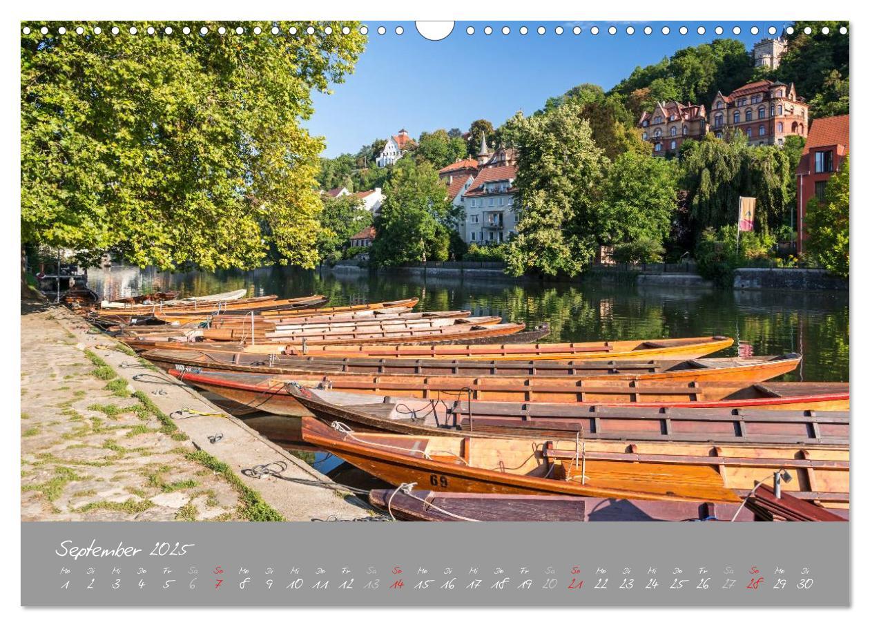 Bild: 9783435571512 | Zwölf Monate in Tübingen (Wandkalender 2025 DIN A3 quer), CALVENDO...