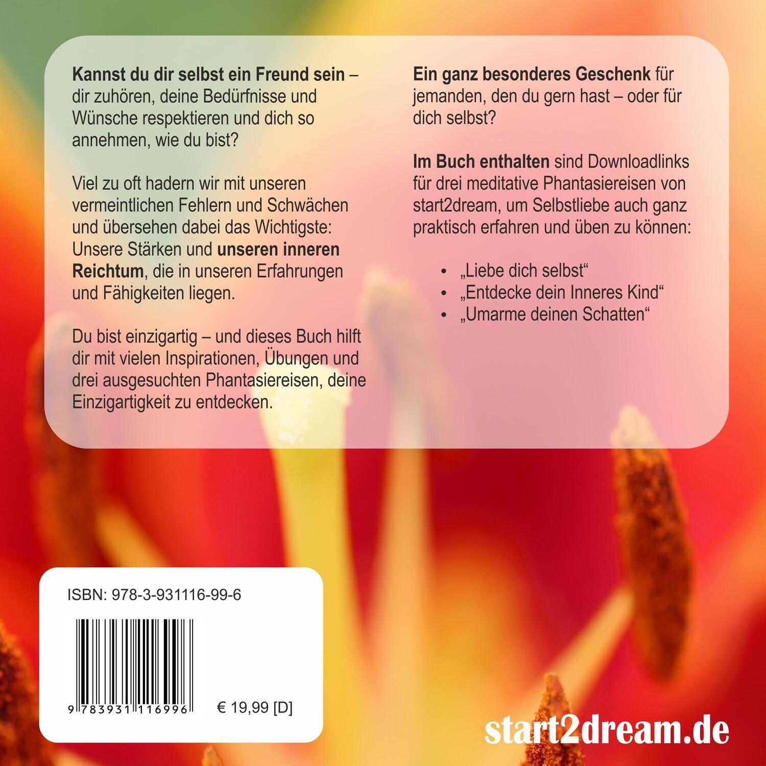 Rückseite: 9783931116996 | Liebe dich selbst! | Frank Hoese (u. a.) | Buch | Deutsch | 2014