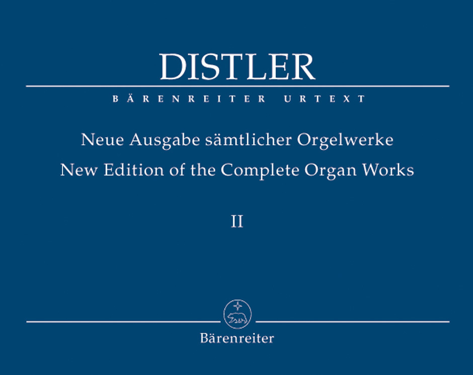 Cover: 9790006534456 | Samtliche Orgelwerke 2 | Hugo Distler | Bärenreiter Urtext | Buch