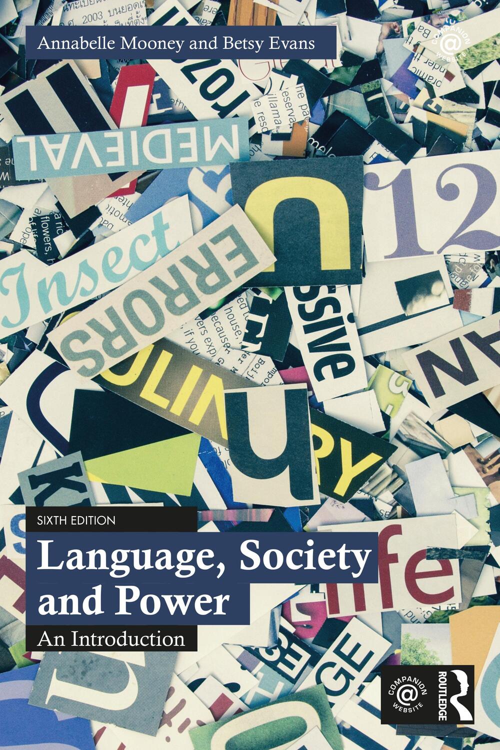 Cover: 9780367638443 | Language, Society and Power | An Introduction | Annabelle Mooney