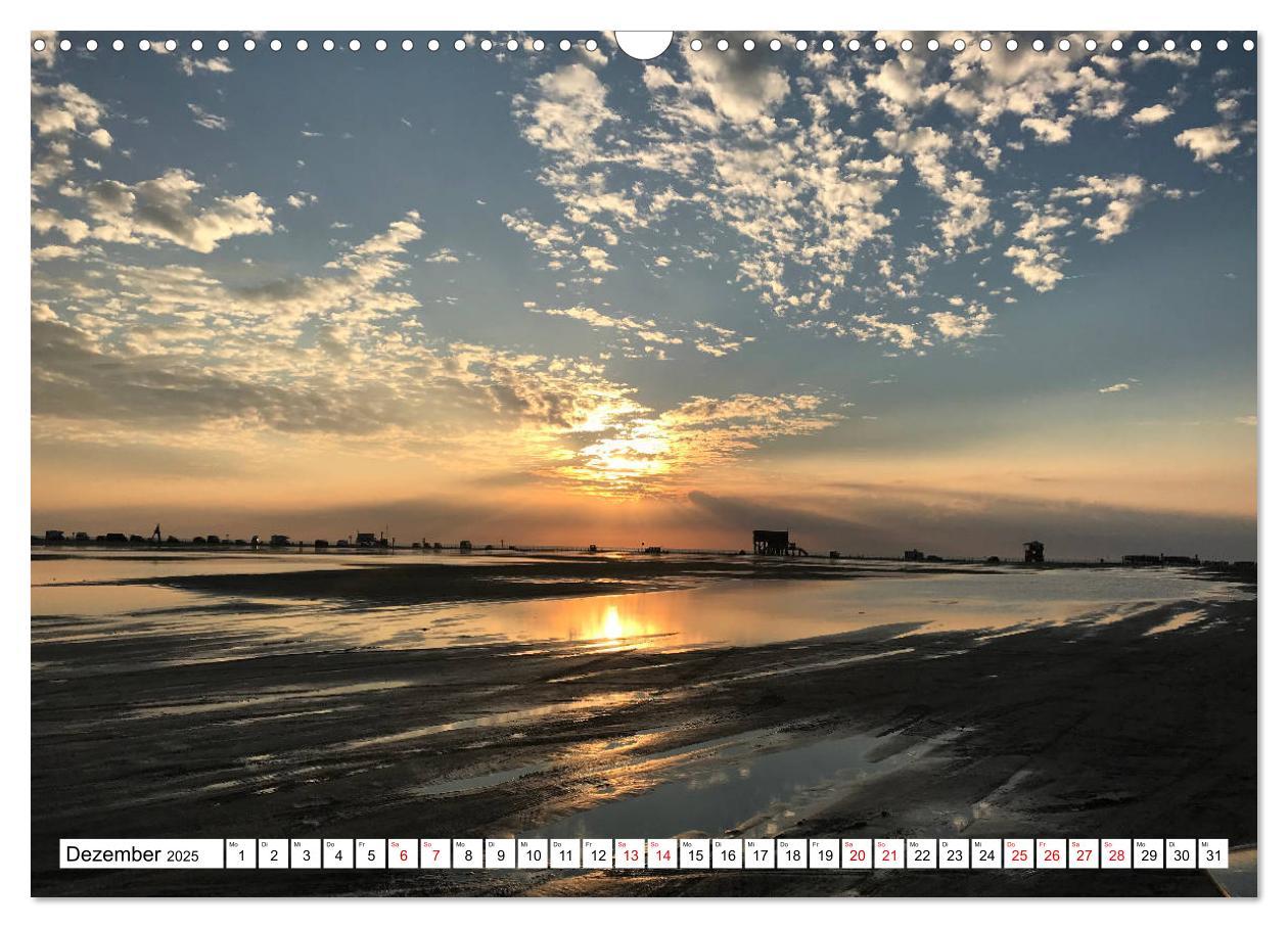 Bild: 9783435383658 | Impressionen aus Sankt Peter-Ording (Wandkalender 2025 DIN A3...