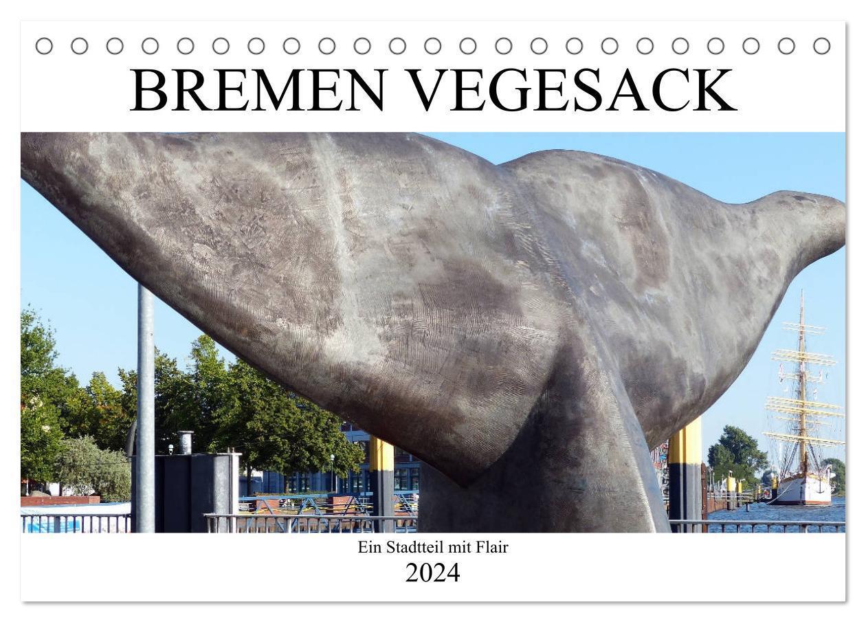 Cover: 9783383210877 | Bremen Vegesack - Ein Stadtteil mit Flair (Tischkalender 2024 DIN...