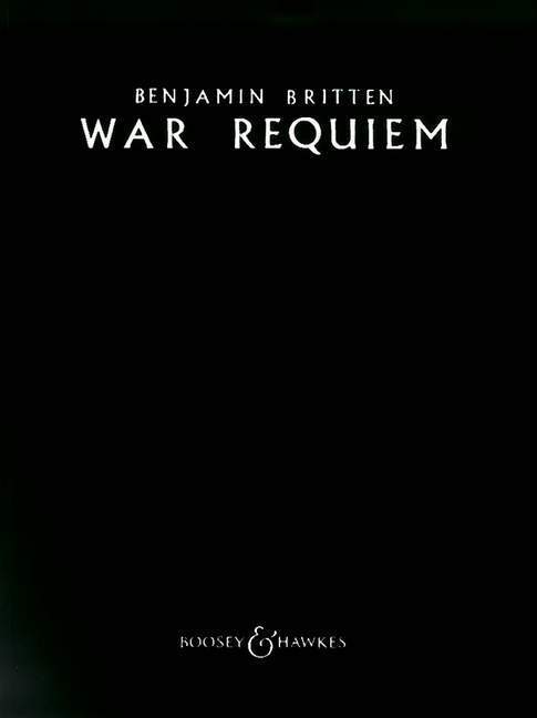Cover: 9790060015564 | War Requiem, op.66, Klavierauszug | Benjamin Britten | Taschenbuch