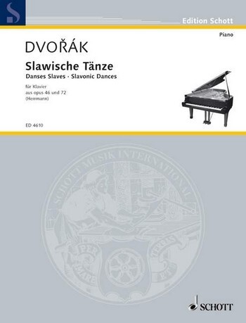 Cover: 9790001053938 | Slavische Tanze Opus 46/72 | Antonín Dvorák | Buch | Schott Music
