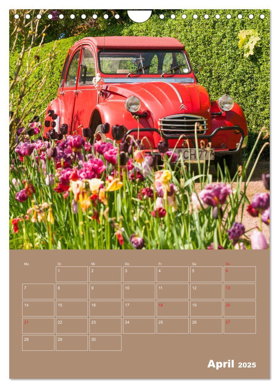 Bild: 9783435955664 | Citroën 2 CV ¿ Flower Power (Wandkalender 2025 DIN A4 hoch),...