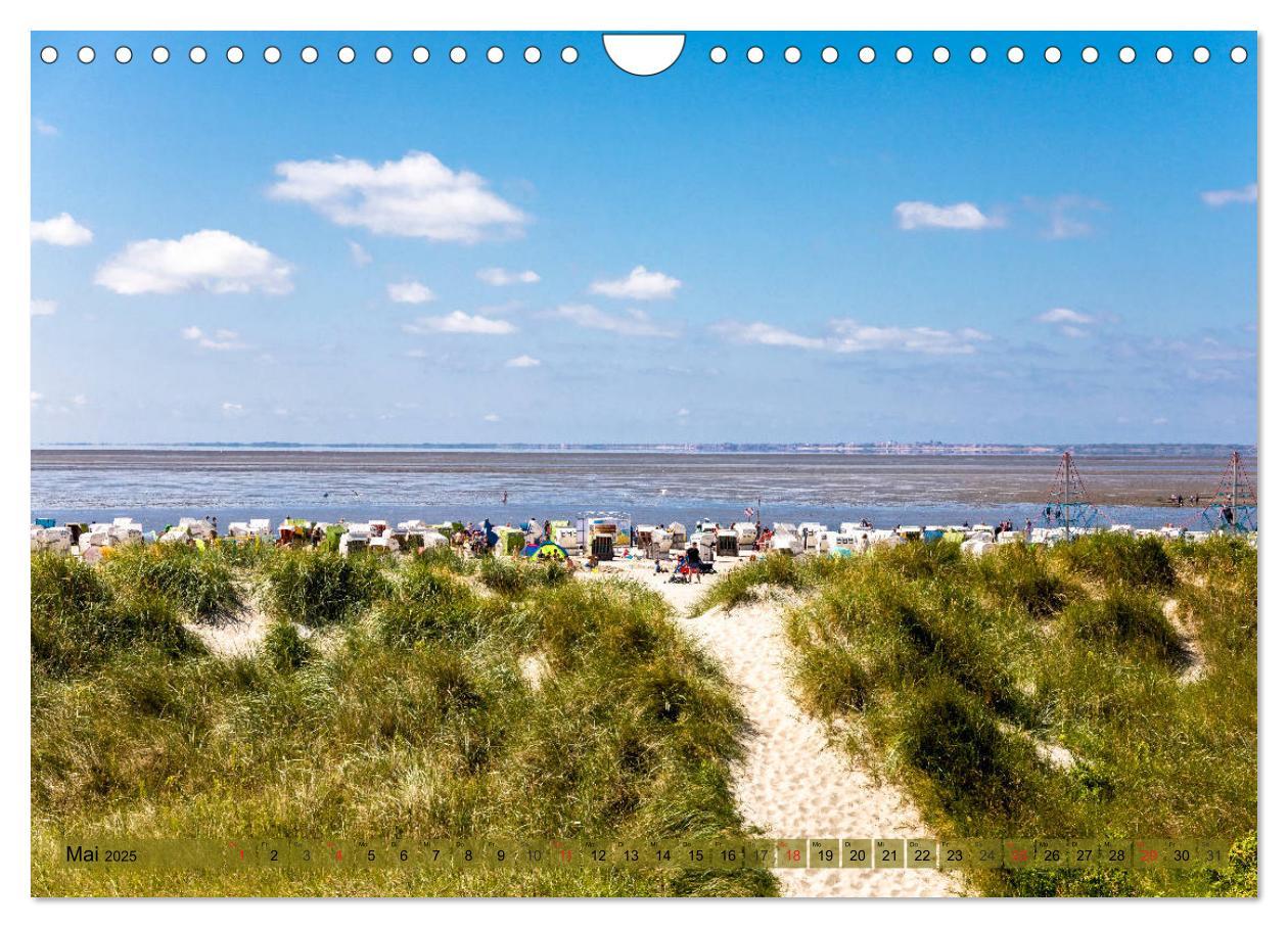 Bild: 9783435259069 | Norddeich Spaziergang vom Hafen bis zum Strand (Wandkalender 2025...