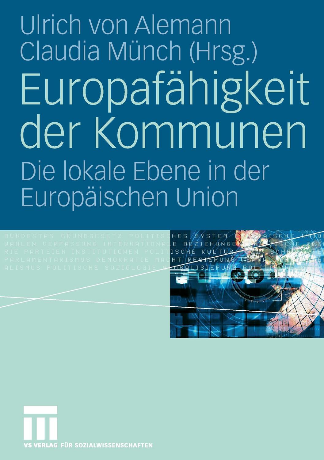 Cover: 9783531152622 | Europafähigkeit der Kommunen | Claudia Münch (u. a.) | Taschenbuch