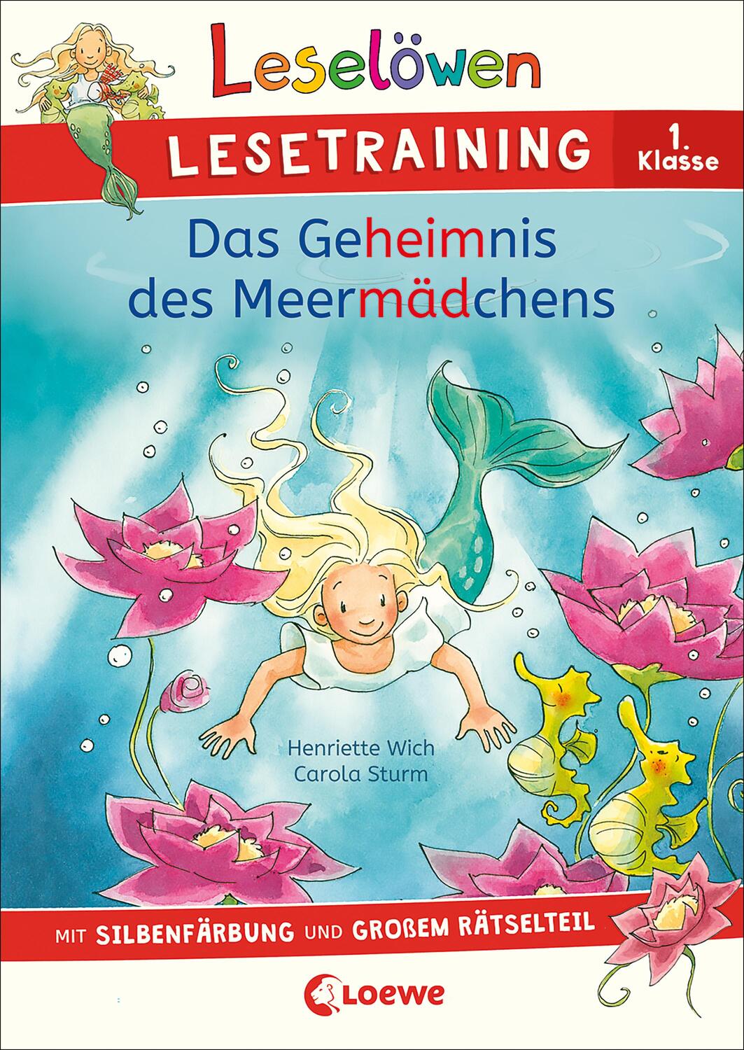 Cover: 9783743210585 | Leselöwen Lesetraining 1. Klasse - Das Geheimnis des Meermädchens