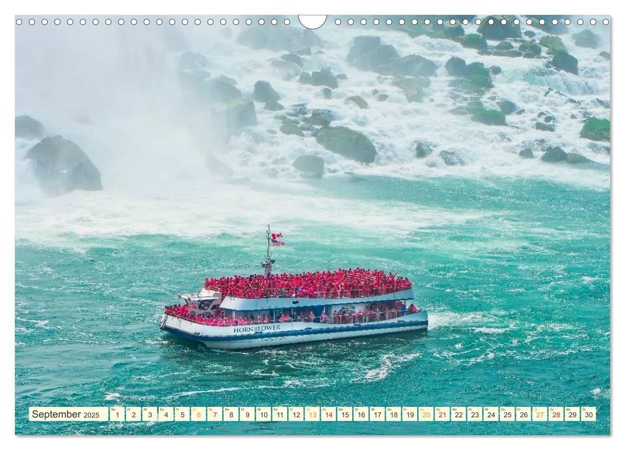 Bild: 9783435568062 | Niagarafälle - American Falls und Horseshoe Fall (Wandkalender 2025...