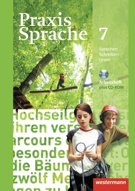 Cover: 9783141217872 | Praxis Sprache 7. Arbeitsheft mit CD-ROM. Allgemeine Ausgabe | Deutsch