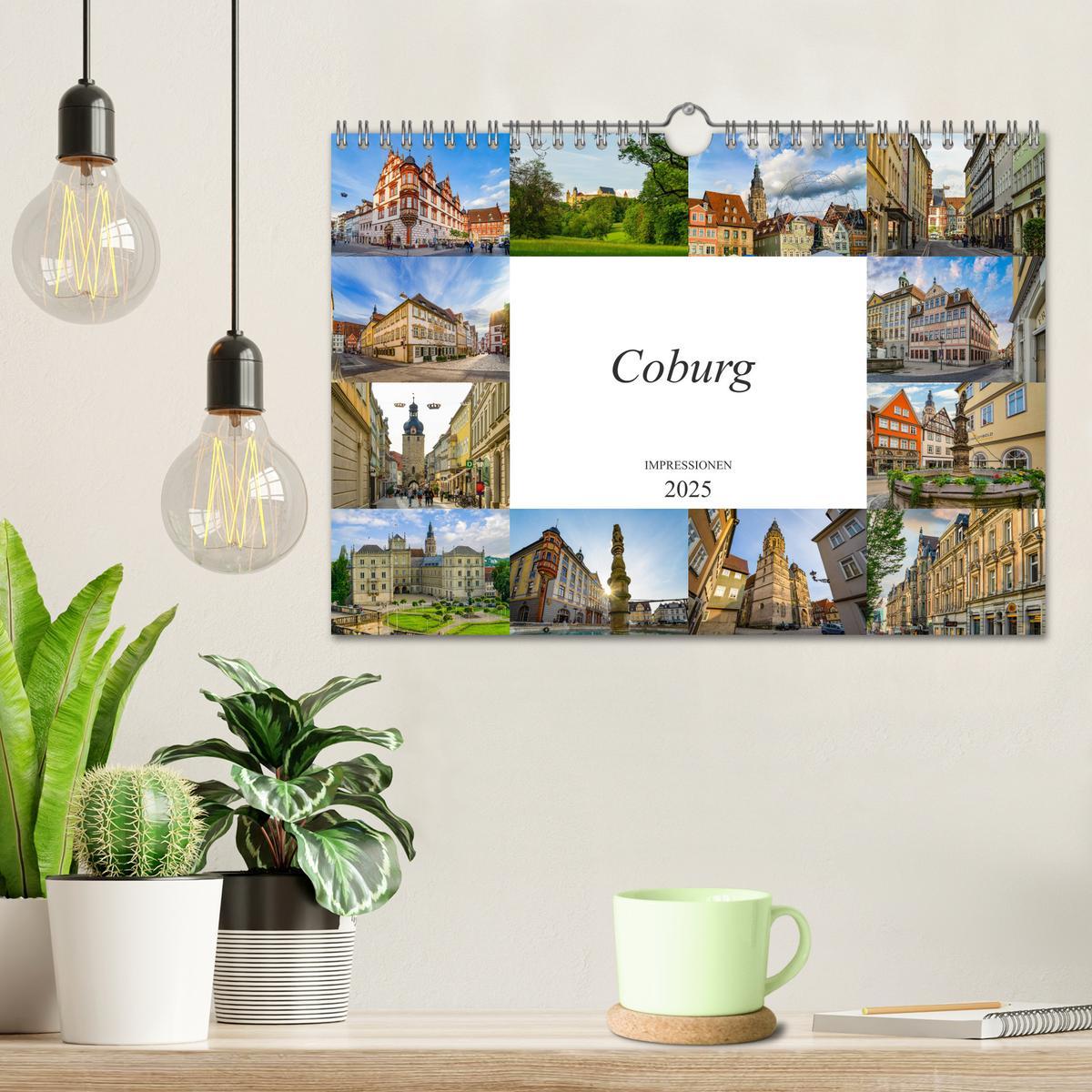 Bild: 9783435227891 | Coburg Impressionen (Wandkalender 2025 DIN A4 quer), CALVENDO...