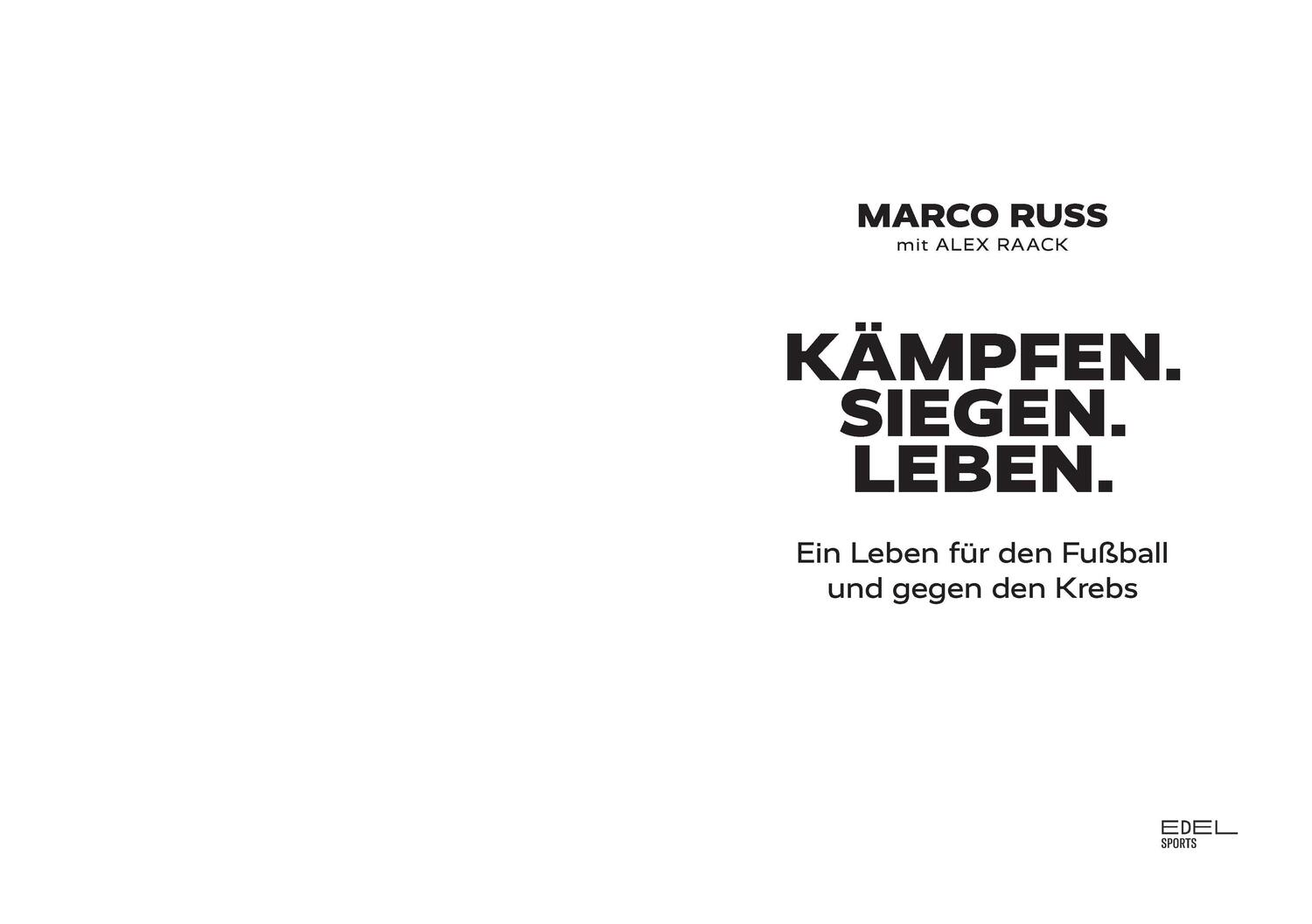 Bild: 9783841907790 | Marco Russ - Kämpfen, Siegen, Leben | Marco Russ (u. a.) | Taschenbuch