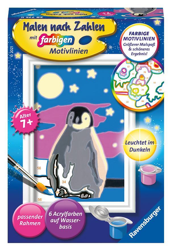 Cover: 4005556287758 | Ravensburger Malen nach Zahlen 28775 - Kleiner Pinguin - Kinder ab...