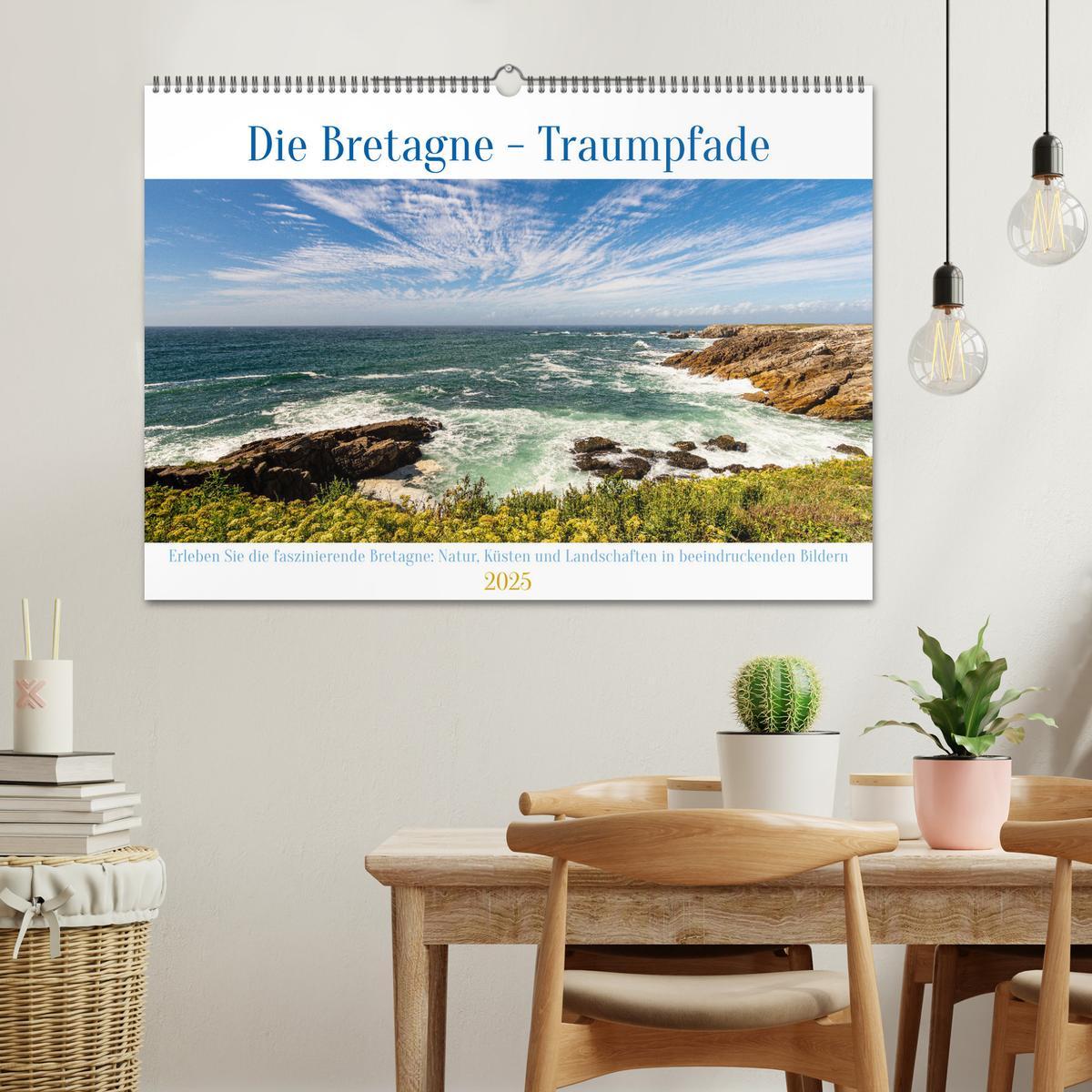 Bild: 9783435014231 | Die Bretagne - Traumpfade (Wandkalender 2025 DIN A2 quer), CALVENDO...