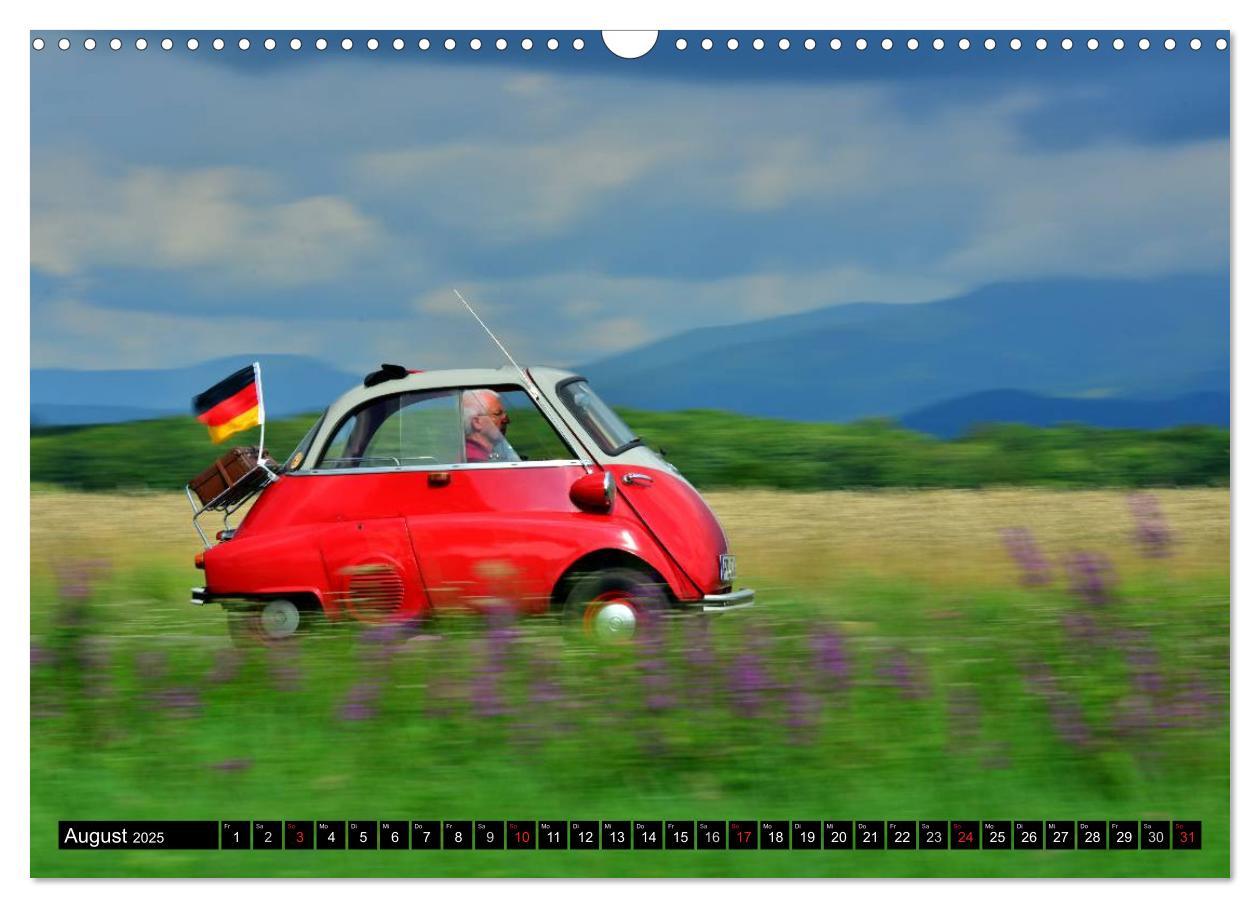 Bild: 9783435698042 | BMW Isetta - Die Knutschkugel (Wandkalender 2025 DIN A3 quer),...