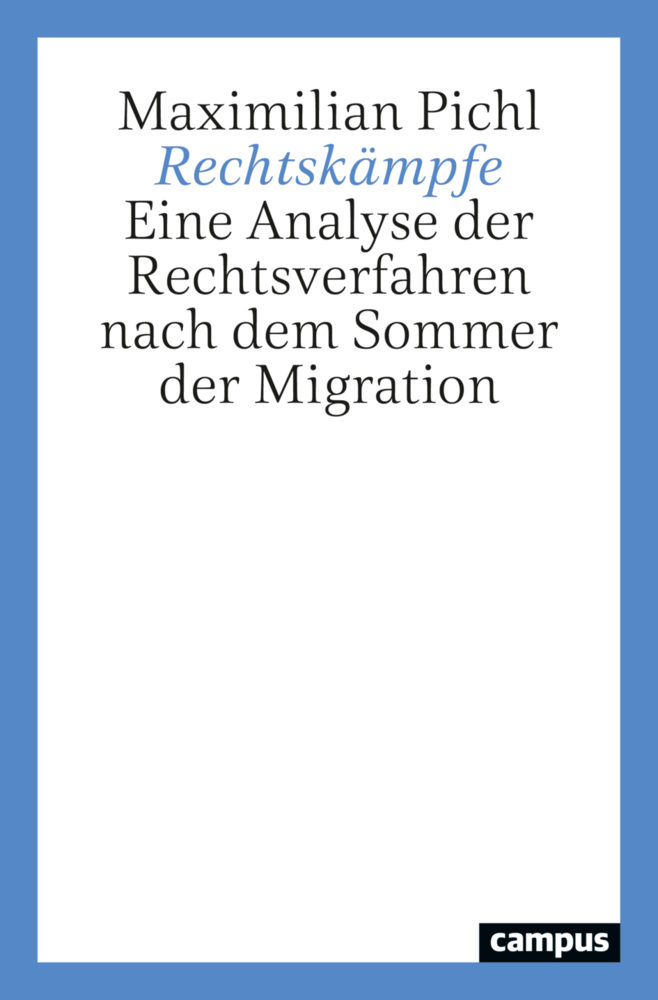 Cover: 9783593515106 | Rechtskämpfe | Maximilian Pichl | Taschenbuch | 359 S. | Deutsch