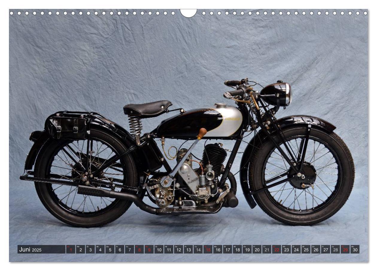 Bild: 9783435685639 | Deutsche Motorrad Oldtimer (Wandkalender 2025 DIN A3 quer),...