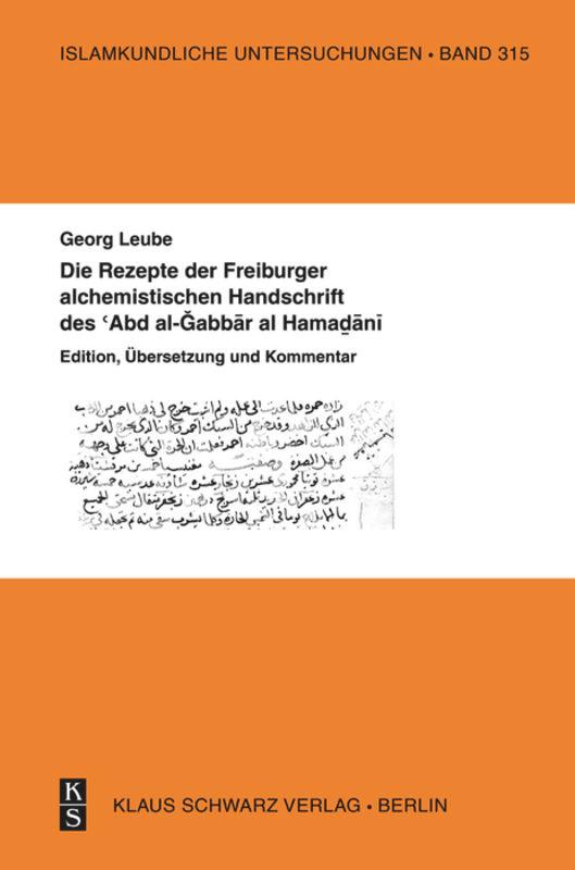 Cover: 9783879974276 | Die Rezepte der Freiburger alchemistischen Handschrift des 'Abd...