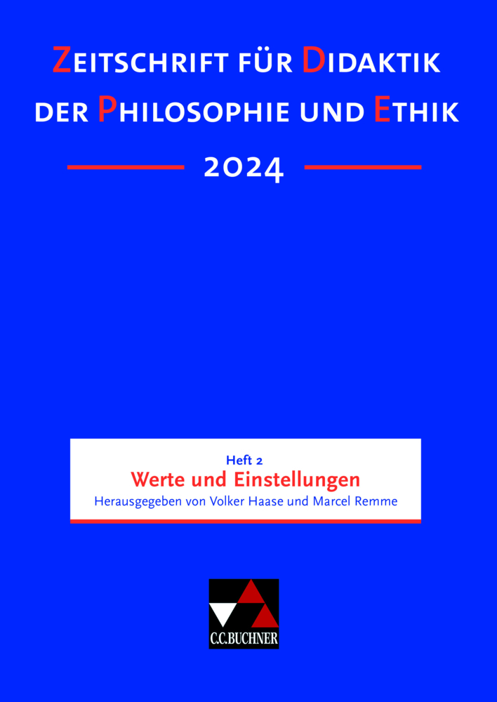 Cover: 9783661232249 | ZDPE Ausgabe 02/2024 | Werte und Einstellungen | Volker Haase (u. a.)
