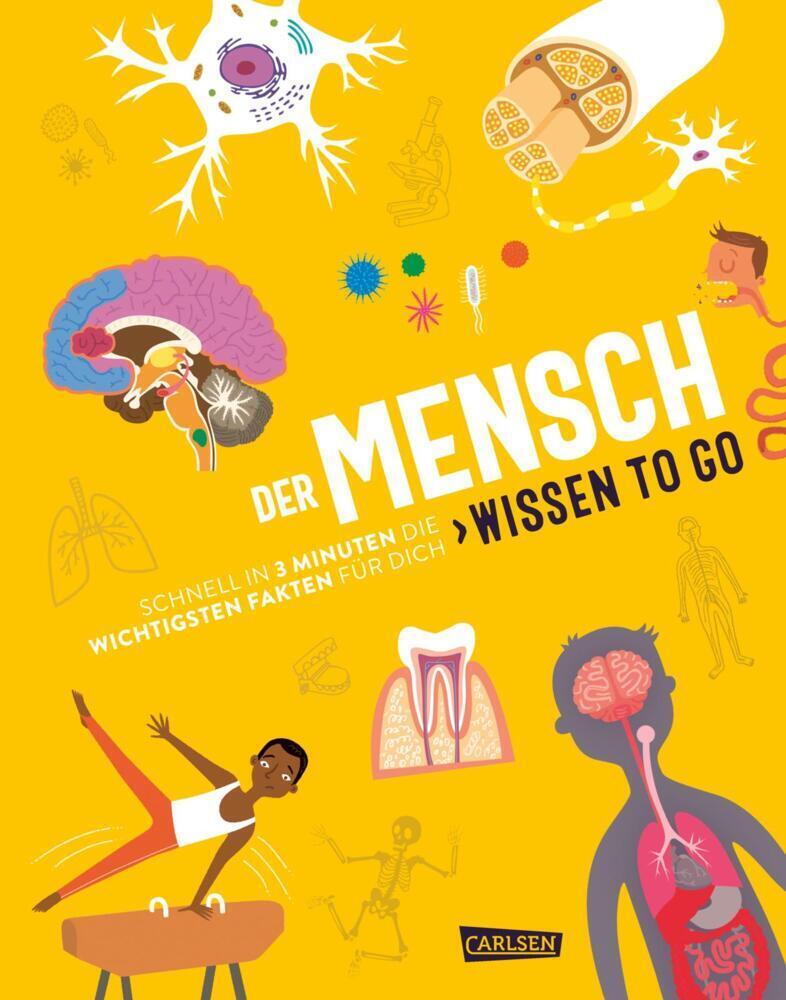 Cover: 9783551255112 | Der Mensch - Wissen to go | Anna Claybourne | Buch | 96 S. | Deutsch