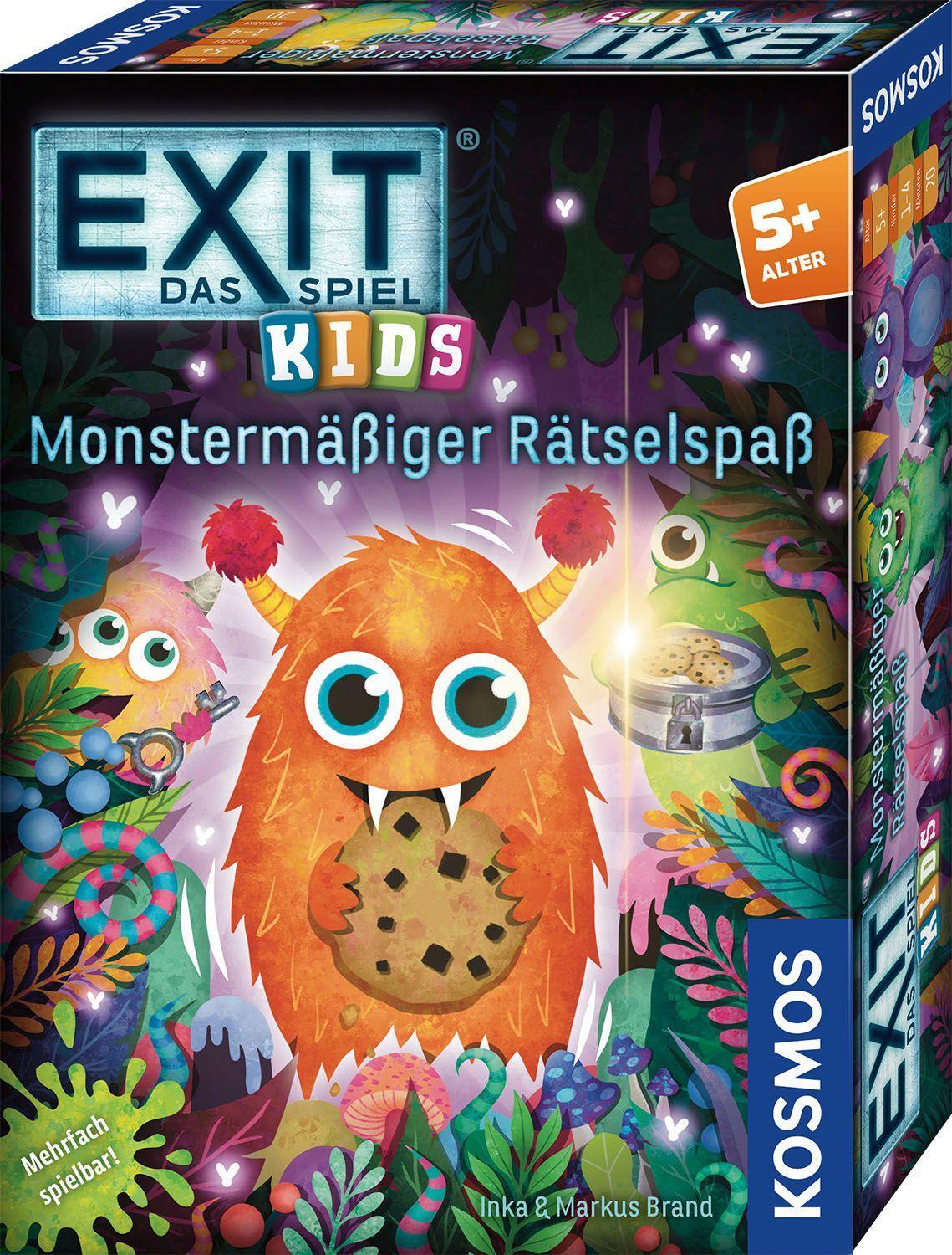 Cover: 4002051683733 | EXIT® - Das Spiel - Kids: Monstermäßiger Rätselspaß | Spiel | Spiel