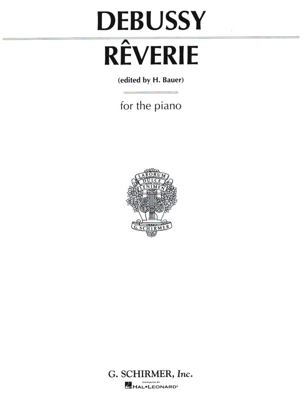 Cover: 9780793505869 | Traumstuck * Reverie | Piano Solo | Harold Bauer | Taschenbuch | Buch