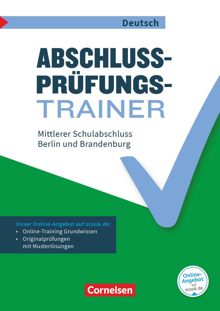 Cover: 9783062066702 | Abschlussprüfungstrainer Deutsch 10. Schuljahr - Berlin und...