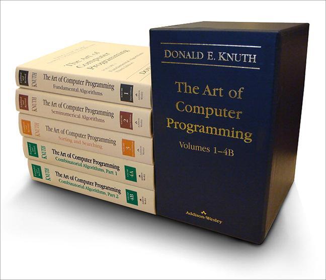 Cover: 9780137935109 | The Art of Computer Programming, Volumes 1-4B, Boxed Set | Knuth