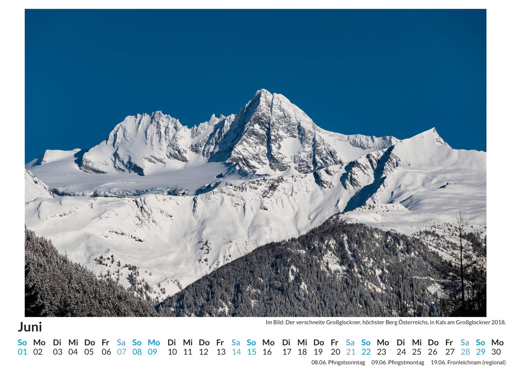 Bild: 9783759121479 | Kals am Großglockner - (Wandkalender 2025, Kalender DIN A4 quer,...