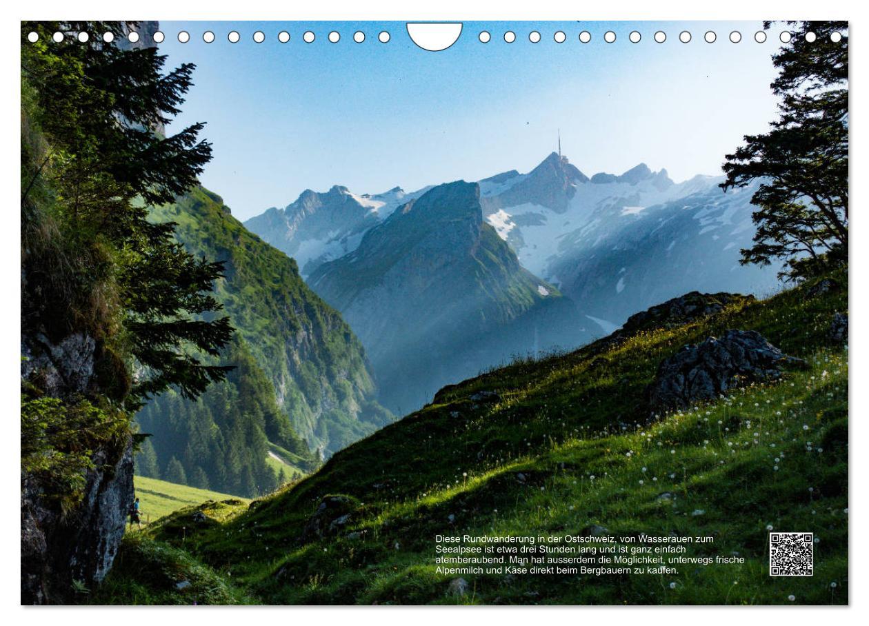 Bild: 9783435117659 | Wandern in den Alpen (Wandkalender 2025 DIN A4 quer), CALVENDO...