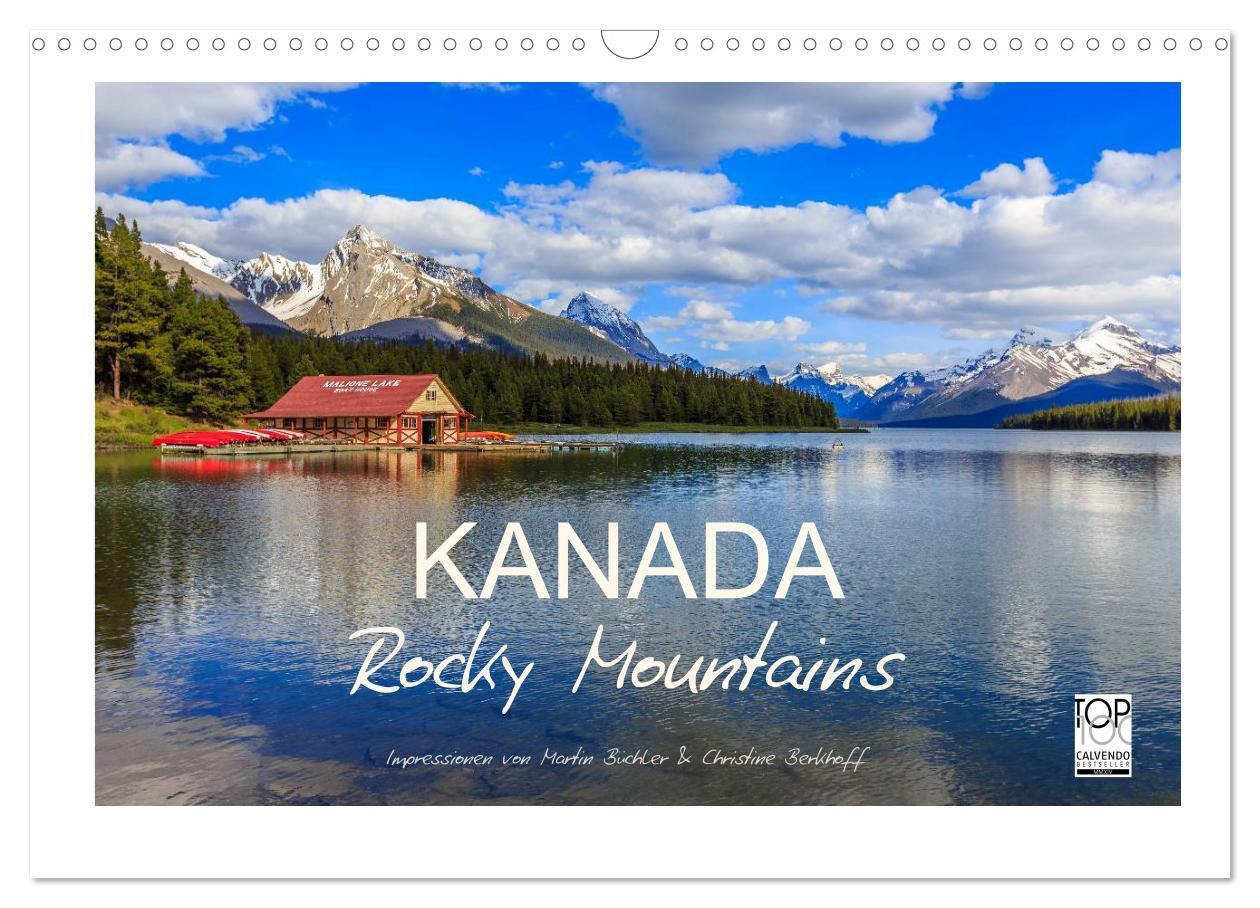 Cover: 9783435679942 | KANADA - Rocky Mountains (Wandkalender 2025 DIN A3 quer), CALVENDO...