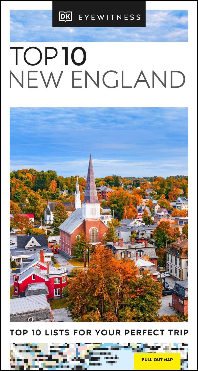 Cover: 9780241474006 | DK Eyewitness Top 10 New England | Dk Eyewitness | Taschenbuch | 2022