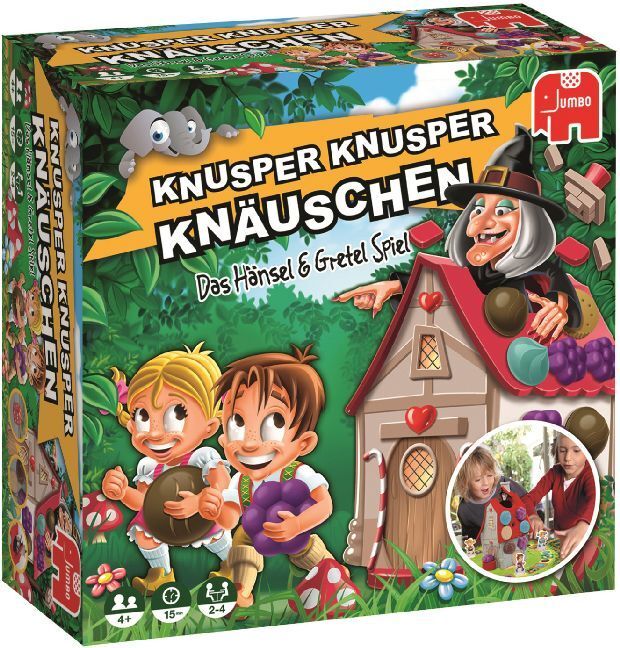 Cover: 8710126197134 | Knusper, Knusper Knäuschen (Kinderspiel) | Spiel | In Spielebox | 2018