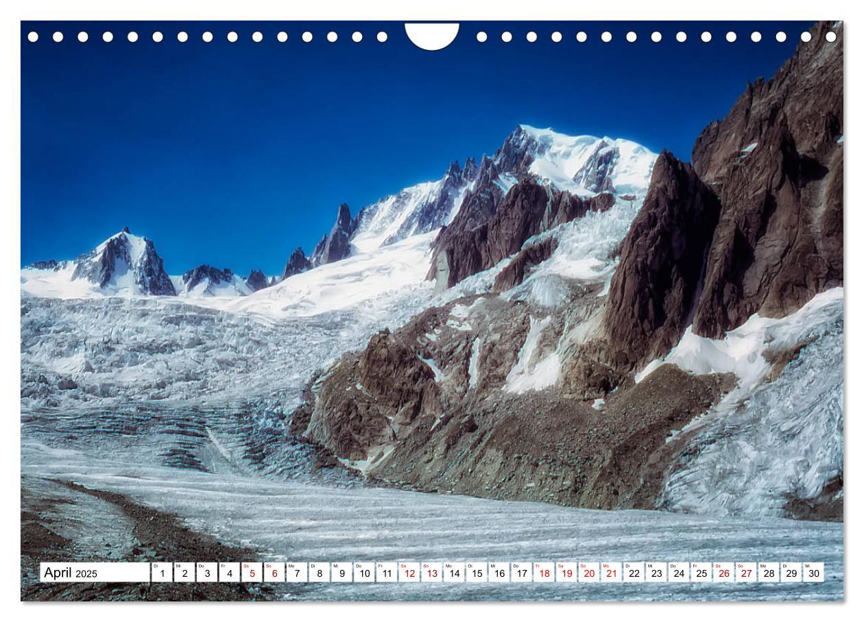 Bild: 9783435104895 | Mont-Blanc - Das Dach Europas (Wandkalender 2025 DIN A4 quer),...