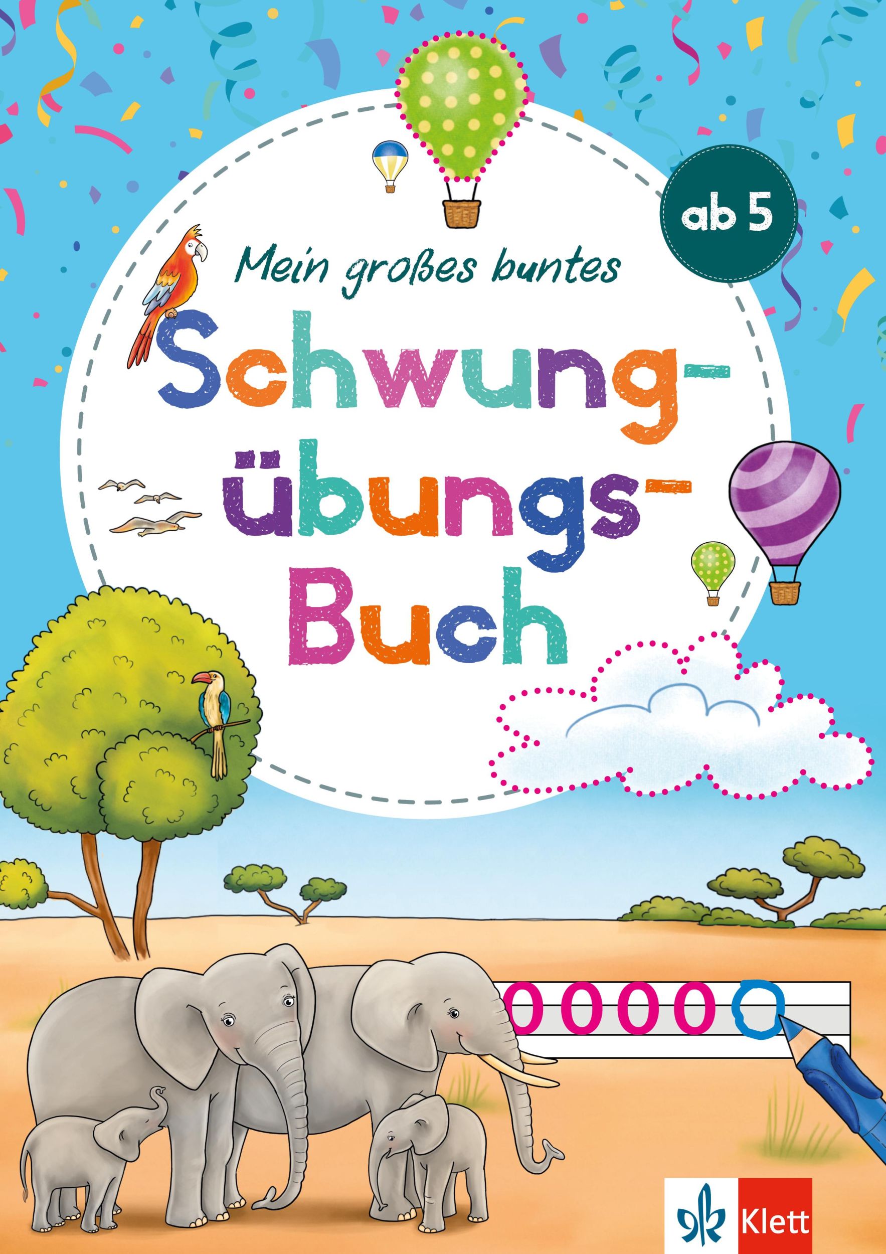 Cover: 9783129498125 | Mein großes buntes Schwungübungs-Buch ab 5 Jahren | Taschenbuch | 2025