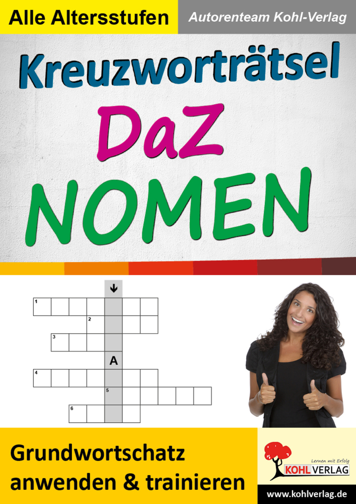 Cover: 9783960400592 | Kreuzworträtsel DaZ - Nomen | Taschenbuch | 2016 | EAN 9783960400592