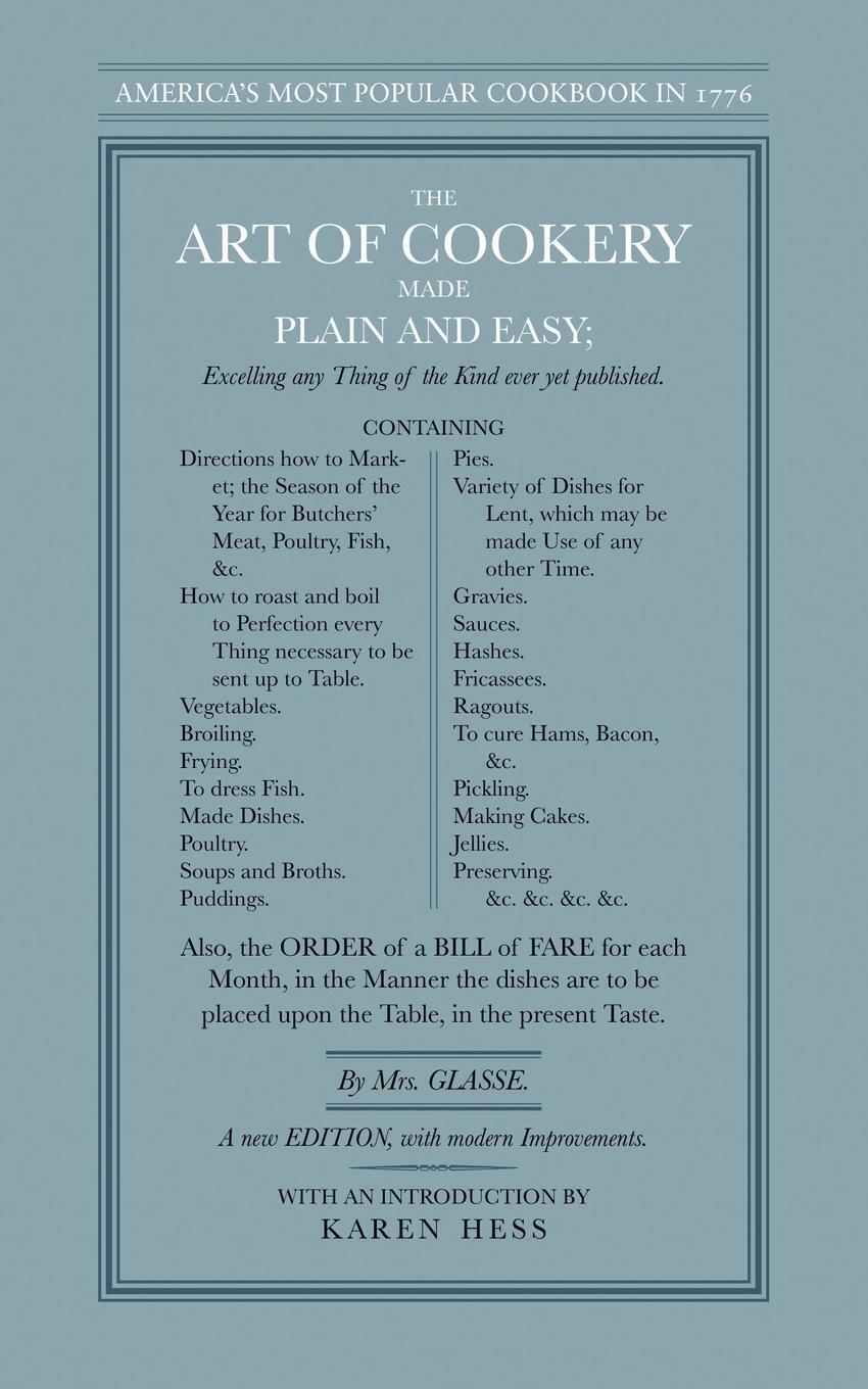 Cover: 9781557094629 | Art of Cookery Made Plain and Easy | Hannah Glasse | Taschenbuch