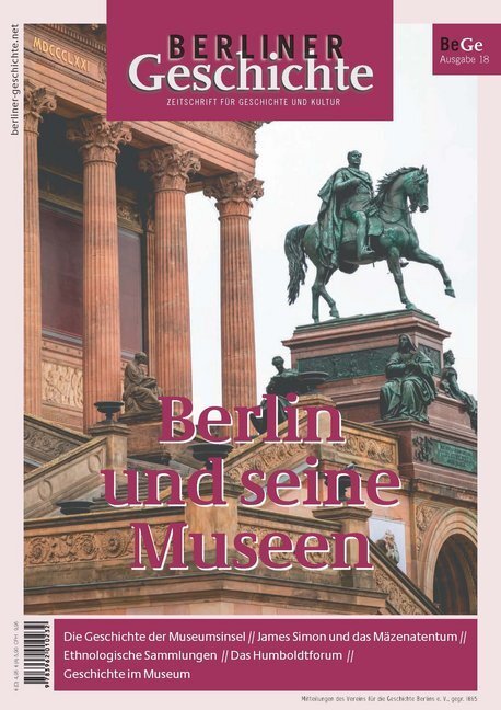 Cover: 9783962010232 | Berlin und seine Museen | Verein für die Geschichte Berlins e. V.