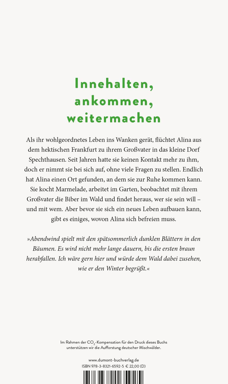 Rückseite: 9783832165925 | In den Wäldern der Biber | Roman | Franziska Fischer | Buch | 320 S.