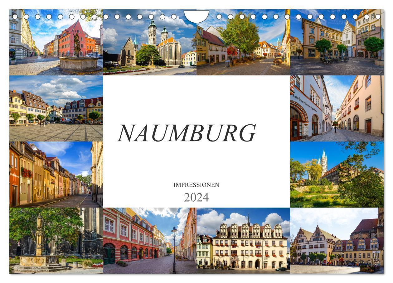 Cover: 9783675819979 | Naumburg Impressionen (Wandkalender 2024 DIN A4 quer), CALVENDO...