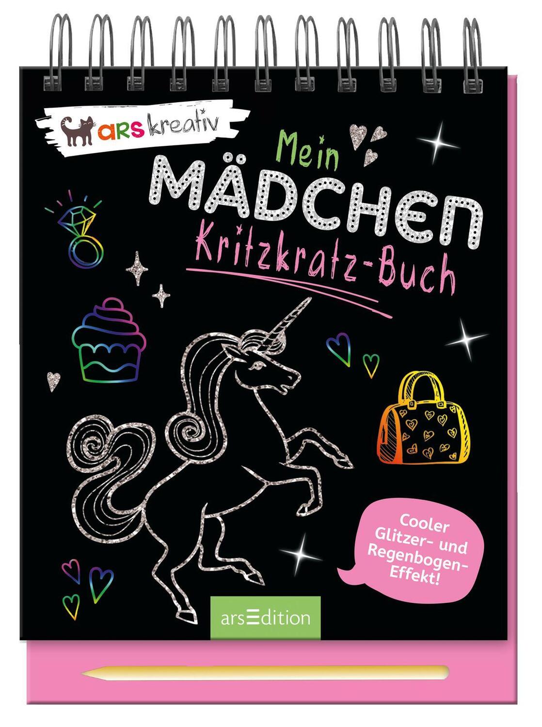 Cover: 9783845818788 | Mein Mädchen-Kritzkratz-Buch | Carolin Hensler | Taschenbuch | 36 S.