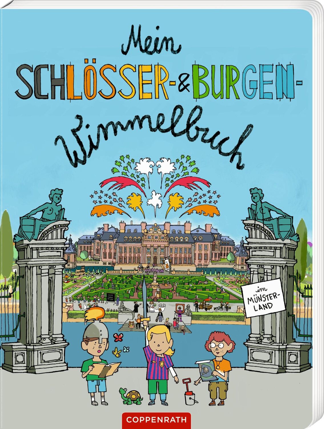 Cover: 9783649647140 | Mein Schlösser- &amp; Burgen-Wimmelbuch | im Münsterland | Till Lenecke