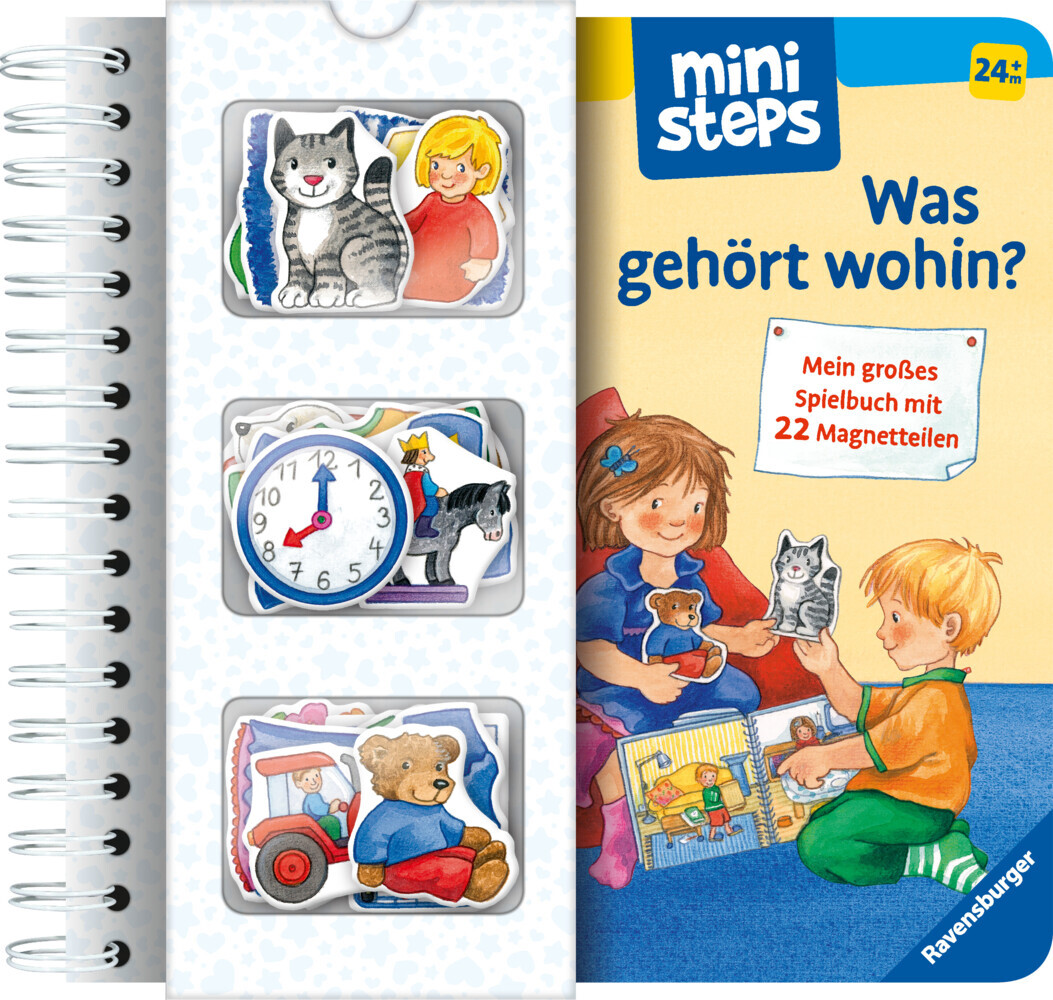 Cover: 9783473315802 | ministeps: Was gehört wohin? - Magnetbuch ab 2 Jahre, Kinderbuch,...